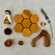 Honeycomb Bees / Nature Inspired Little Playset - Studio Ametller