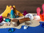 Mermaids Peg Doll Garden / Nature Inspired Playscape - Studio Ametller